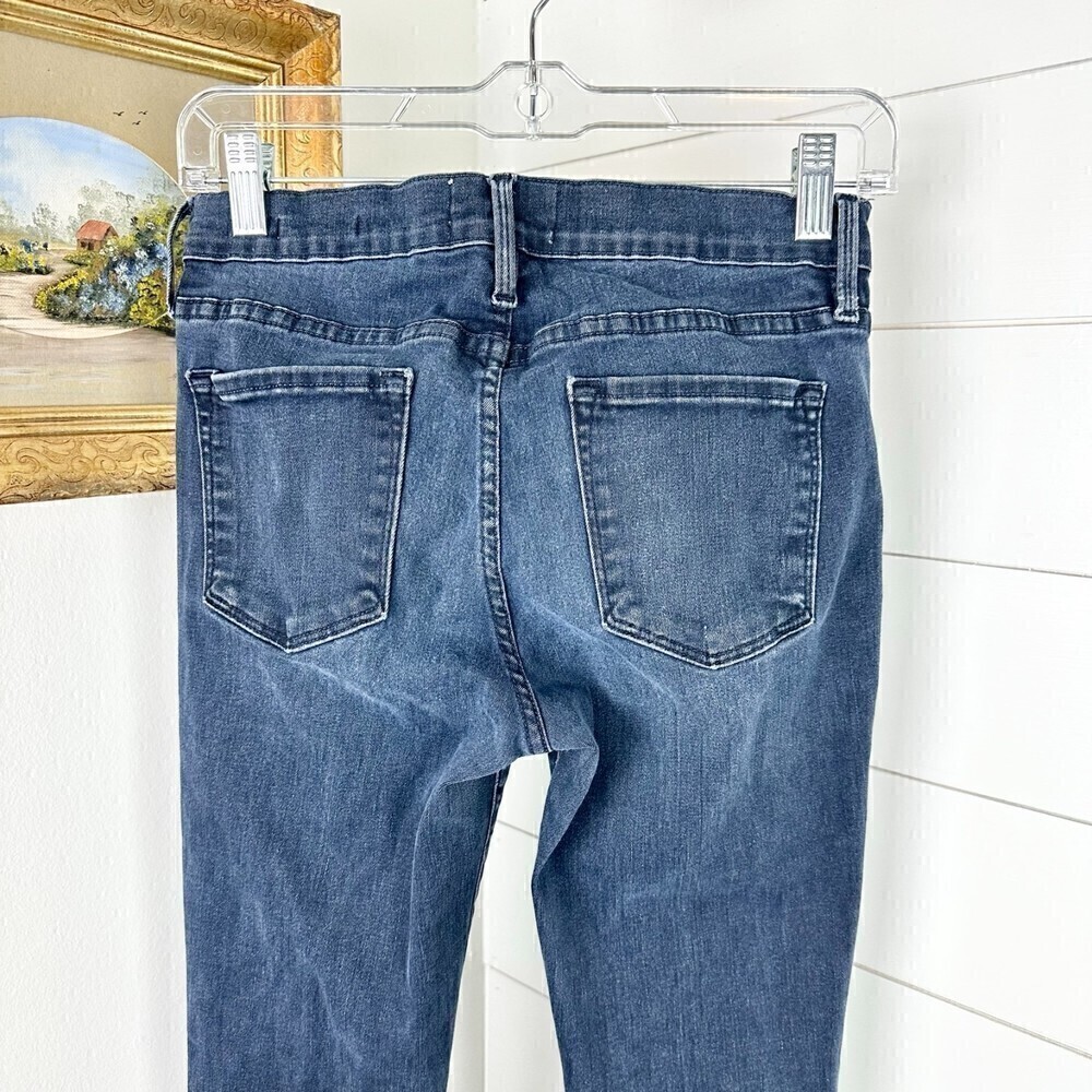 Frame Denim Le Skinny de Jeanne Manor Ave Mid Rise Size 28 - Picture 3 of 6